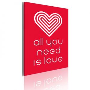 Obraz - All you need is love