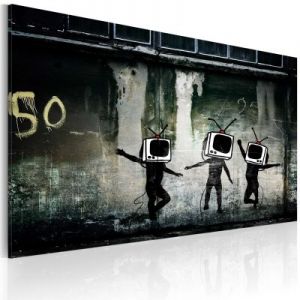 Obraz - BANKSY Taniec telewizyjnych głów