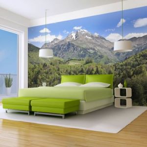 Fototapeta - Holiday in the mountains