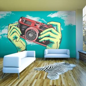 Fototapeta - Aparat fotograficzny