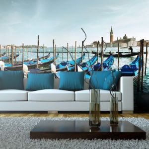 Fototapeta - Gondole na Canal Grande, Wenecja