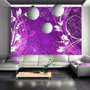 Fototapeta - Purpurowe oblicze magii