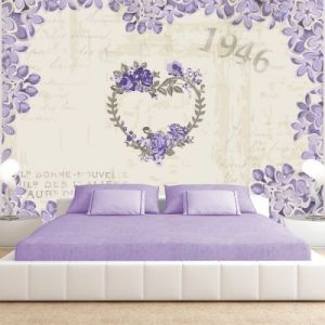 Fototapeta - Vintage heart