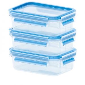 Zestaw pojemników kuchenny 3 x 1 L Clip&amp;Close EM-508558