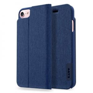 Laut APEX KNIT - Etui iPhone 7 / iPhone 6s / iPhone 6 z kieszenią na kartę + stand up + 2 x folia na