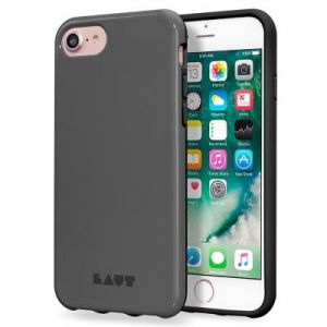 Laut HUEX - Etui iPhone 7 / iPhone 6s / iPhone 6 z 2 foliami na ekran w zestawie (Black)