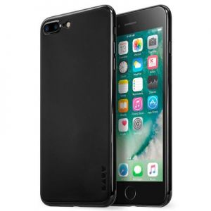 Laut SLIMSKIN - Etui iPhone 7 Plus z 2 foliami na ekran w zestawie (Jet Black)