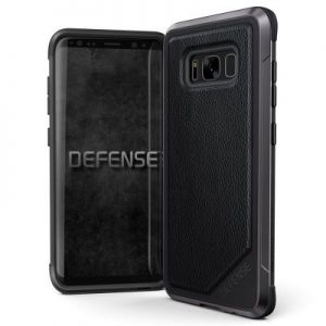 X-Doria Defense Lux - Etui aluminiowe Samsung Galaxy S8 (Black Leather)