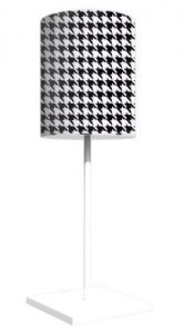 LAMPKA B&W DO SALONU I SYPIALNI PEPITKA 47CM