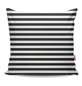 PODUSZKA B&W CZARNO-BIAŁE PASKI 40CM