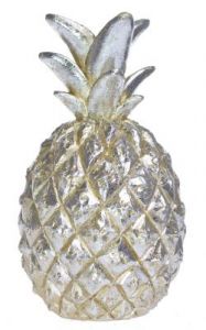 ANANAS DEKORACYJNY SREBRNOZŁOTY DUŻY