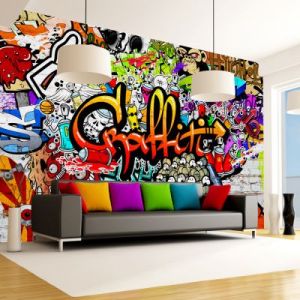 Fototapeta - Kolorowe graffiti