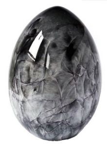SZKLANE JAJO JAJKO - DEKORACJA - DUŻE 20CM